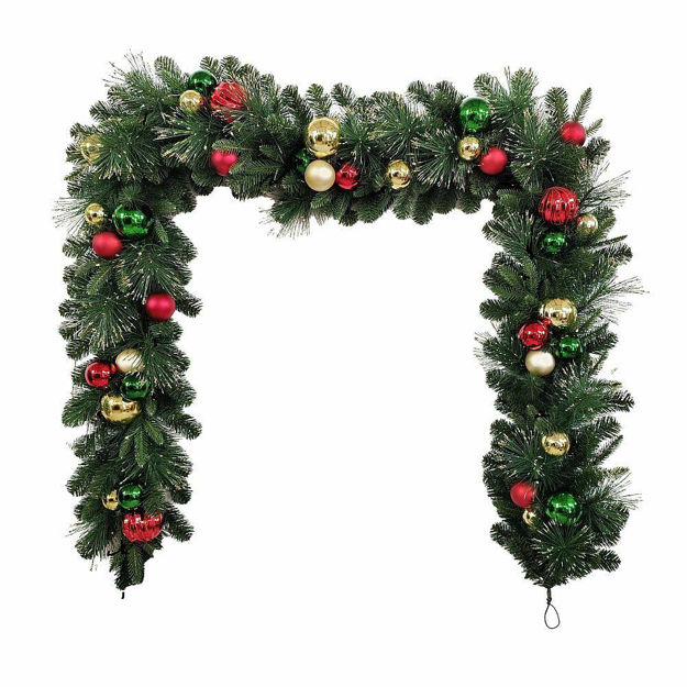 Picture of CHANTRY DECORATED GARLAND 9FT