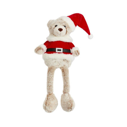 Picture of TEDDY SANTA SEATED