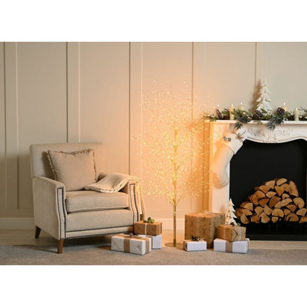 Picture of 1.2M MICRO LED DEWDROP TREE WARM/WHITE