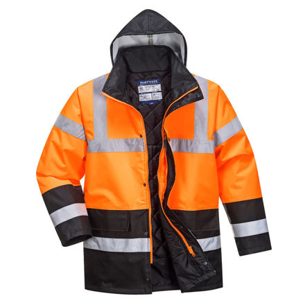 Picture of PORTWEST HI-VIS 2-TONE JACKET (M)