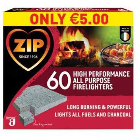 Picture of ZIP ORIGINAL FIRELIGHTERS PK 60