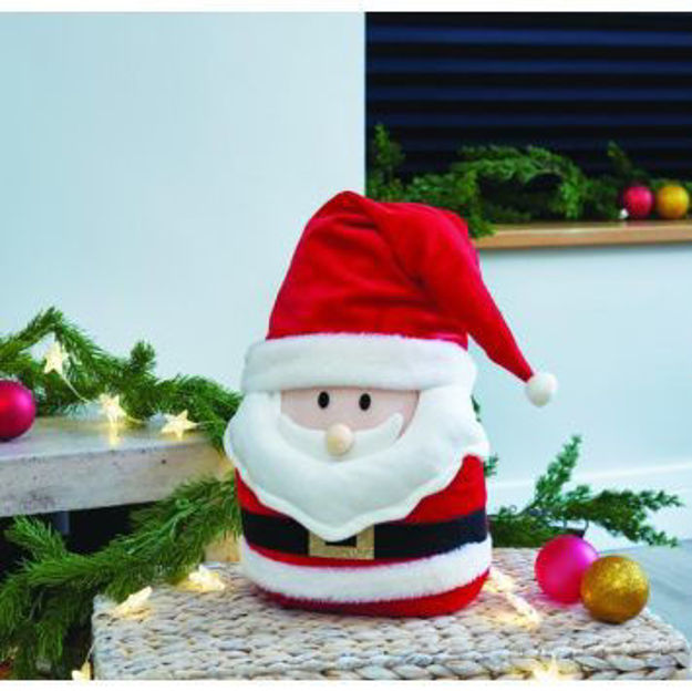 Picture of THREE KINGS SQUEEZY SANTA 30CM