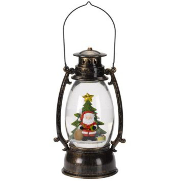 Picture of THREE KINGS SANTA SWIRL LANTERN