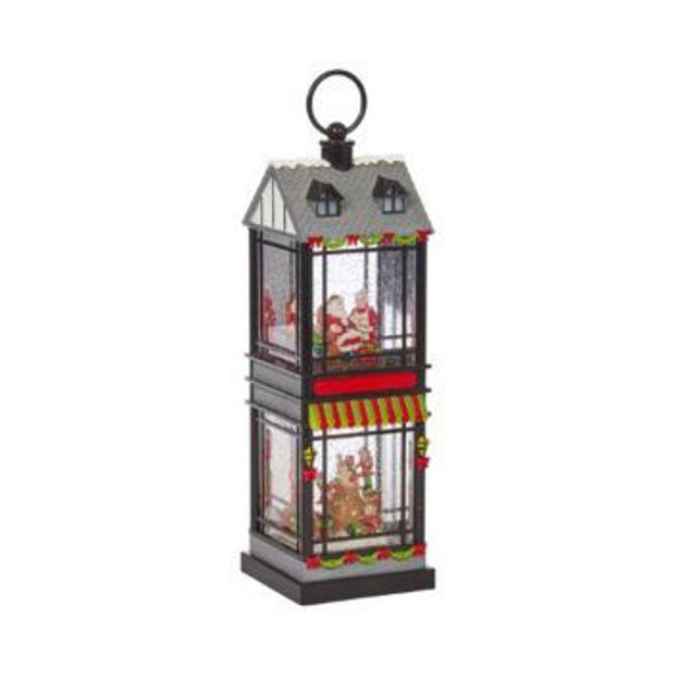 Picture of THREE KINGS SANTA HOME SWIRL LANTERN