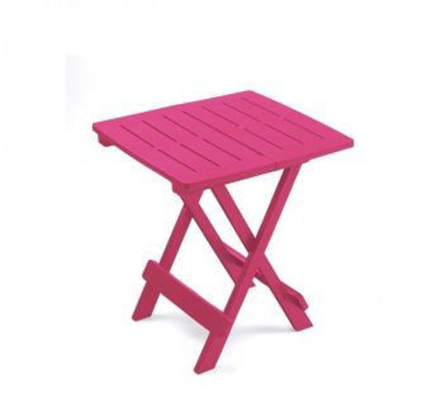 Picture of ADIGE RESIN FOLDING TABLE FUCHISA PINK