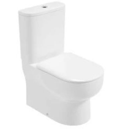 Picture of VIA FULL SHROUD TOILET SET WITH ALPHA SOFT CLOSE SEAT