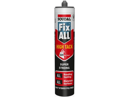 Picture of SOUDAL FIXALL HIGH TACK WHITE 290ML