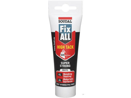 Picture of FIX ALL HIGH TACK WHITE INSTANT GRAB 125ML