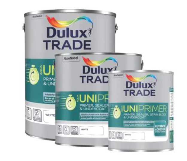 Picture of DULUX TRADE AQUA UNIPRIMER  WHITE 1LTR