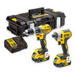 Picture of DEWALT 18V DRILL & IMPACT DRIVER SET & 2#4AH BATTERIES