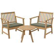 Picture of Acacai wood 2 seater bistro set