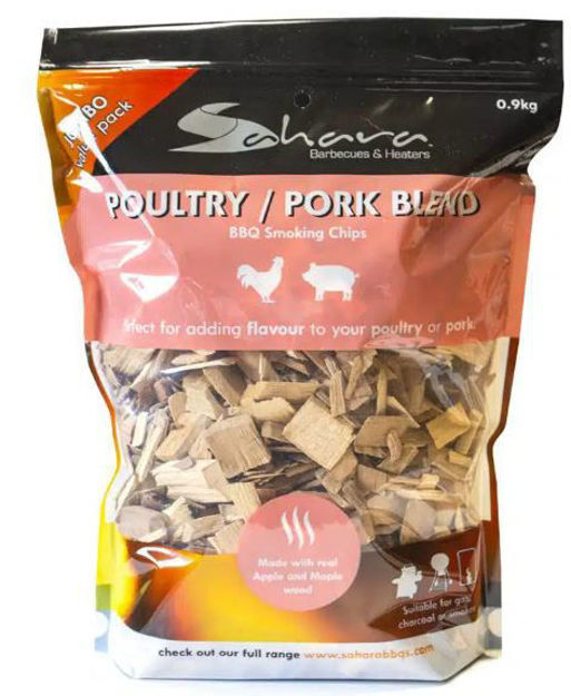 Picture of SAHARA PORK/POULTRY BLEND BBQ WOODCHIPS