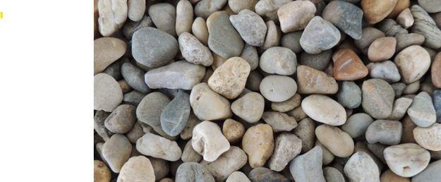 Picture of BEACH PEBBLE 14MM DECORATIVE STONE 25KG